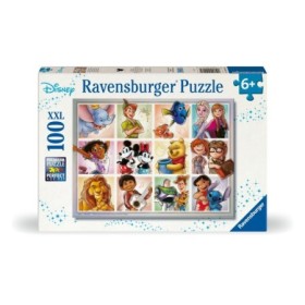 Puzzle personaje Disney 100 piese XXL